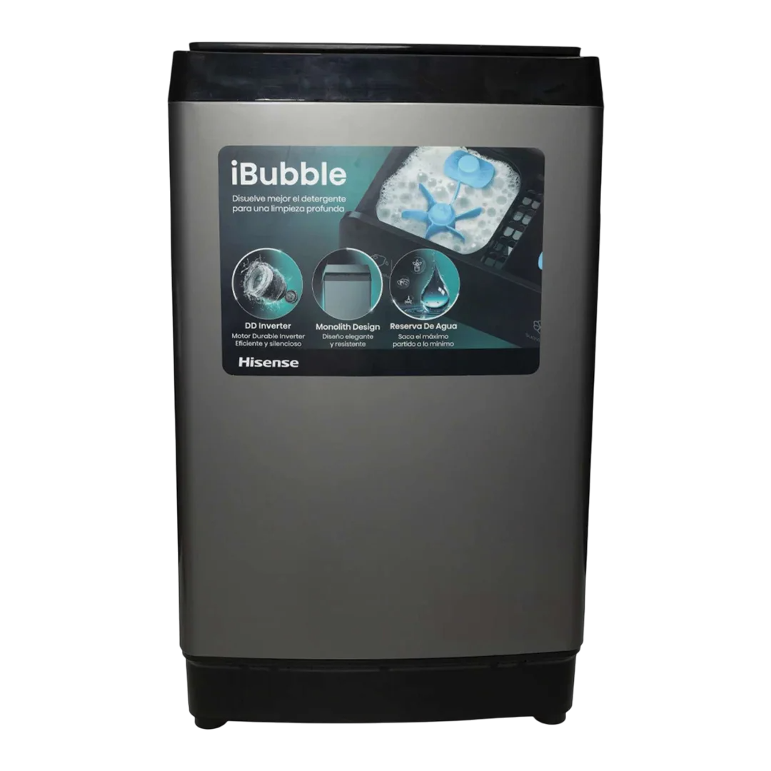 Lavadora Hisense 16 Kg iBubble