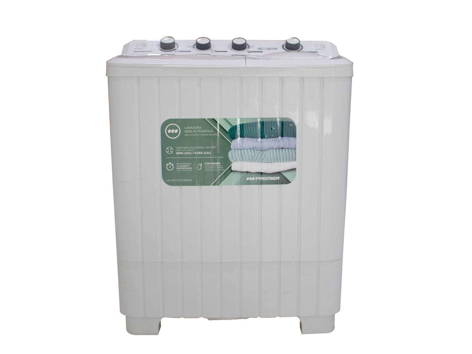 Lavadora Semiautomatica Premier 10kg